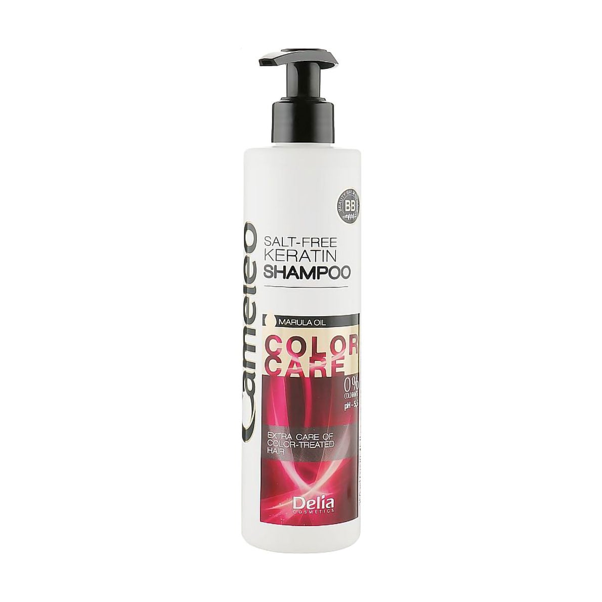 Кератиновий шампунь для волосся Delia Cosmetics Cameleo ВВ Shampoo Захист кольору, 250 мл