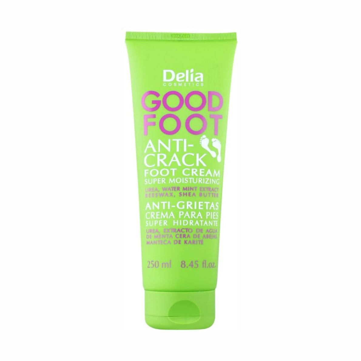 Крем для ніг Delia Cosmetics Good Foot Anti-Crack Super Moisturising Foot Cream для загрубілої та потрісканої шкіри стоп, 250 мл
